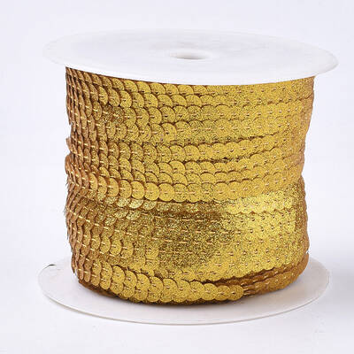 Ornament Accessories Plastic Paillette Bead Strands