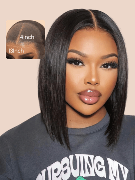 UNice 13x4 Pre-Everything™ Lace Frontal Straight Bob Wig