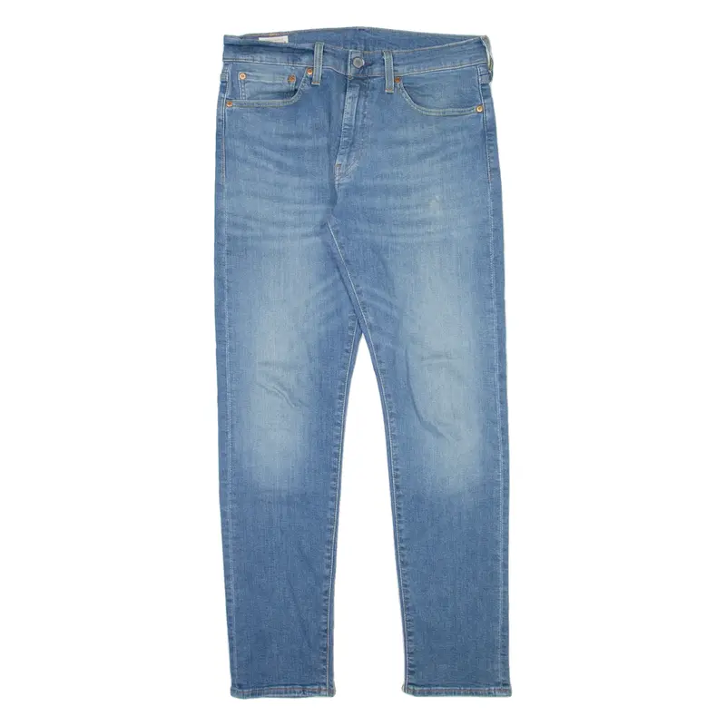 LEVI'S 512 BIG E Jeans Mens Blue Slim Tapered W32 L32
