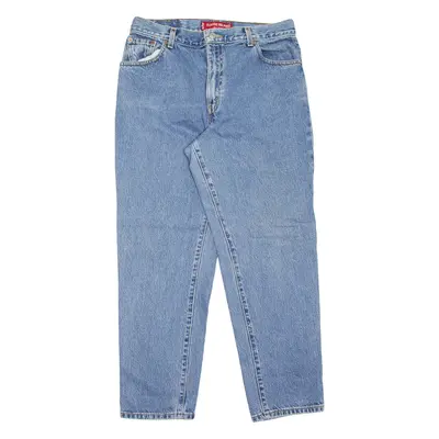 LEVI'S 550 Womens Jeans Blue Relaxed Straight Stone Wash W32 L28