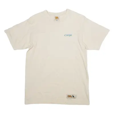 CARGO Mens T-Shirt Beige M