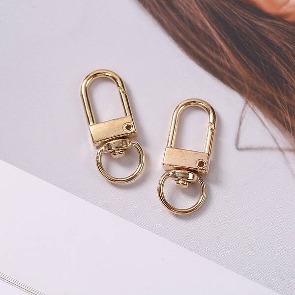 Zinc Alloy Lobster Claw Swivel Clasps