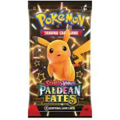 Pokemon Trading Card Game Paldean Fates Booster Pack - Available Sealed or in Livestream