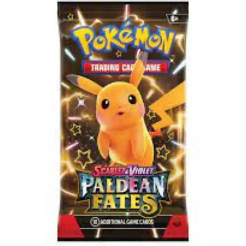Pokemon Trading Card Game Paldean Fates Booster Pack - Available Sealed or in Livestream