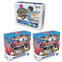789 - BASEBALL Break - 2024 Panini Prospect Edition HOBBY BOX (6 AUTOGRAPHS!) + 2025 Bowman Mega