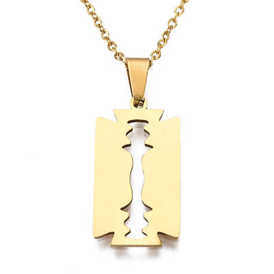 201 Stainless Steel Pendants Necklaces