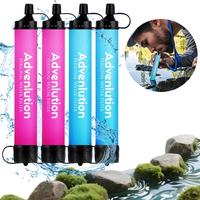 Personal Straw Water Filter, 1 Set Water Purifier for Hiking, Camping, Travel, and Emergency Preparedness, Team Family Outing