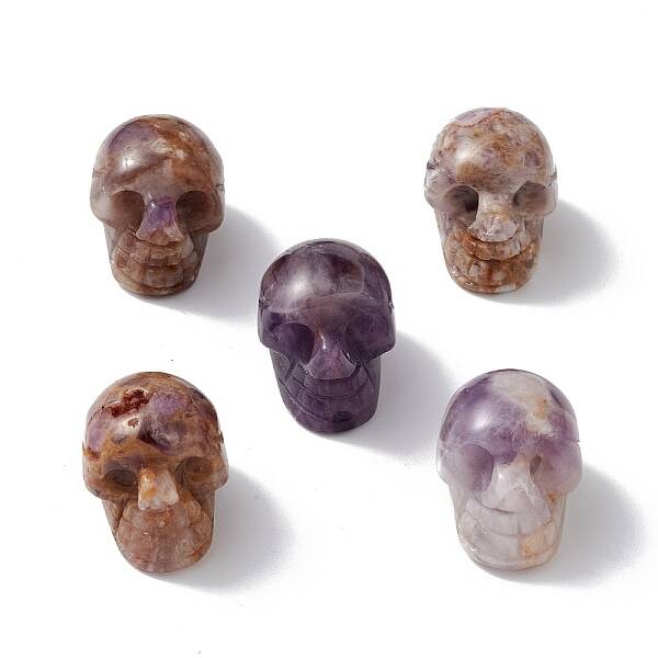 Natural Chevron Amethyst Display Decoration