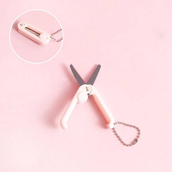Stainless Steel Safe Portable Travel Scissors