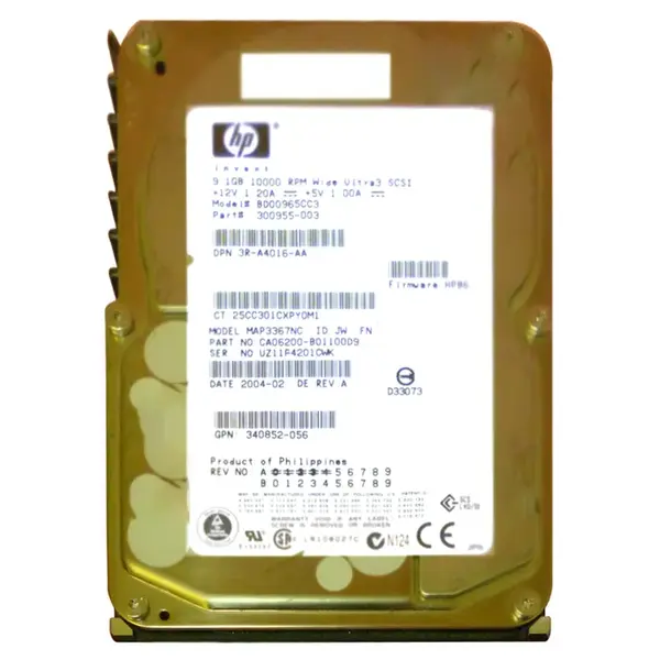 CA06200-B01100D9 Fujitsu 36.7GB Ultra-320 SCSI 10K 3.5-inch 8MB Hard Drive