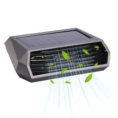 Solar Panel Car Air Purifier, Portable Solar Wireless Charging Air Purifier, Number Plate Design Car Air Freshener, Car Inter...