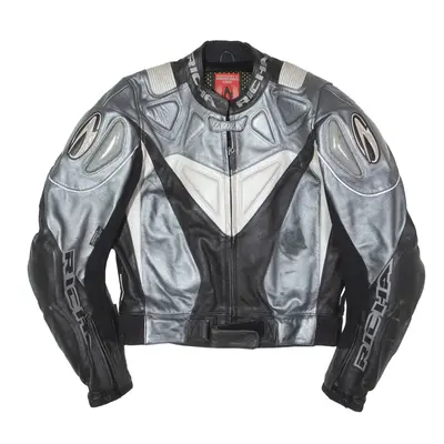 RICHA Armoured Motorcycle Leather Jacket Black 90s Mens M