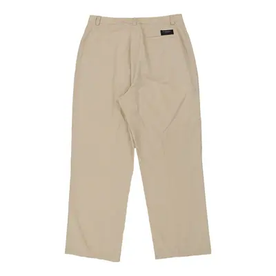 Burberry London Trousers - 30W UK 10 Beige Cotton | Size: UK 10