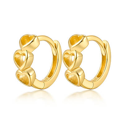 925 Sterling Silver Hoop Earrings