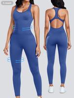 Shapewear Jumpsuit for Women, Tummy Control Cut Out Backless Racerback Bodycon Jumpsuit, Sexy Padded Bra Unitard, Shapewear f...