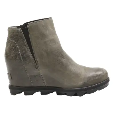 SOREL Ankle Boots Grey Leather Womens UK 7
