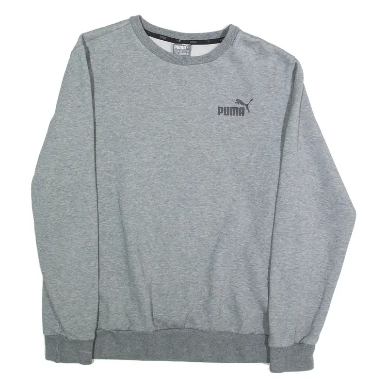 PUMA Mens Sweatshirt Grey M