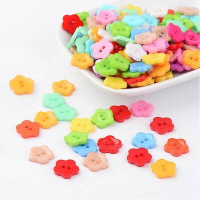 Beautiful Flower Buttons