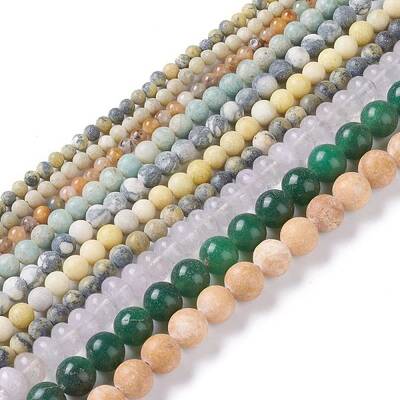 Natural Mixed Gemstone Beads Strands