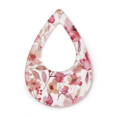 Printed Transparent Acrylic Pendants