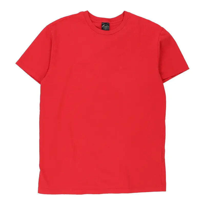 Oakley T-Shirt - Large Red Cotton