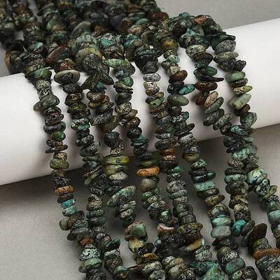 Natural African Turquoise(Jasper) Beads Strands