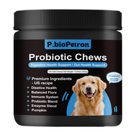 P.bioPetron Probiotics for Dogs - Soft Chews for Gut & Digestive Health