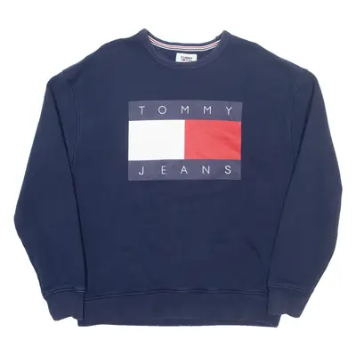 TOMMY HILFIGER Mens Sweatshirt Blue M