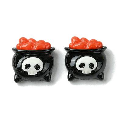 Halloween Theme Opaque Resin Decoden Cabochons