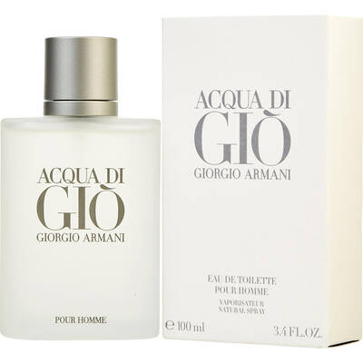 Acqua Di Gio Cologne for Men - Eau de Toilette Spray 3.4 oz