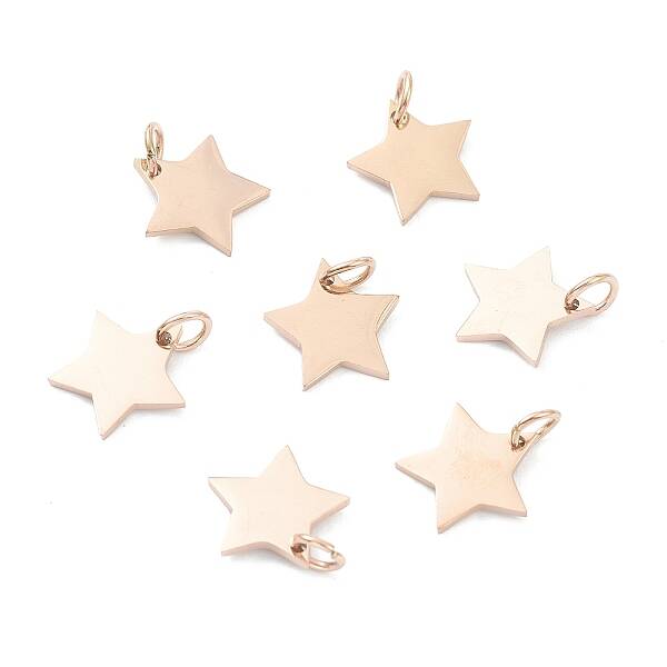 (Defective Closeout Sale: Scratches)304 Stainless Steel Charms