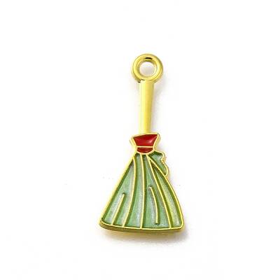 Halloween Theme Alloy Enamel Pendants