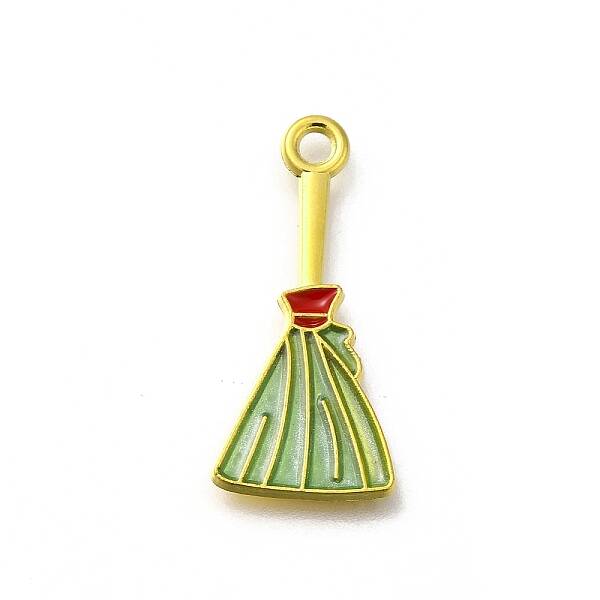 Halloween Theme Alloy Enamel Pendants
