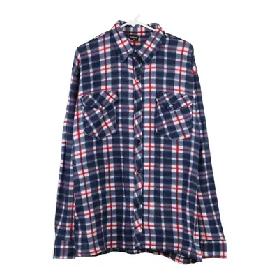 Primo& Secondo Checked Flannel Shirt - 2XL Block Colour Polyester Blend
