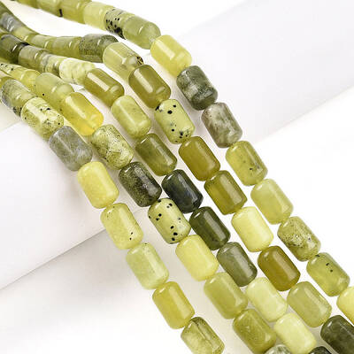 Natural Xiuyan Jade Beads Strands