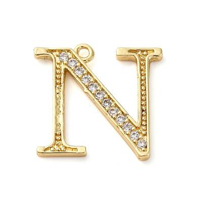 Rack Plating Brass Micro Pave Cubic Zirconia Pendant