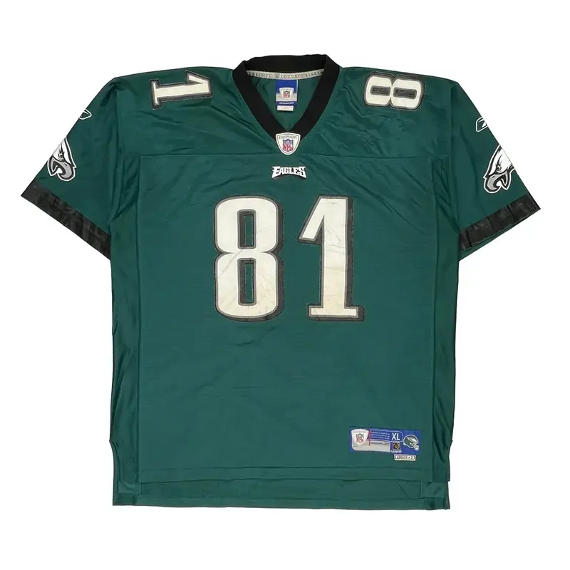 Philadelphia Eagles Reebok Nfl Jersey - XL Green Polyester