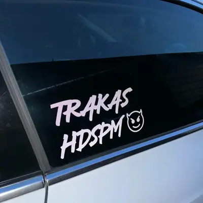 Trakas HDSPM Car Decal- Personalized Vehicle
