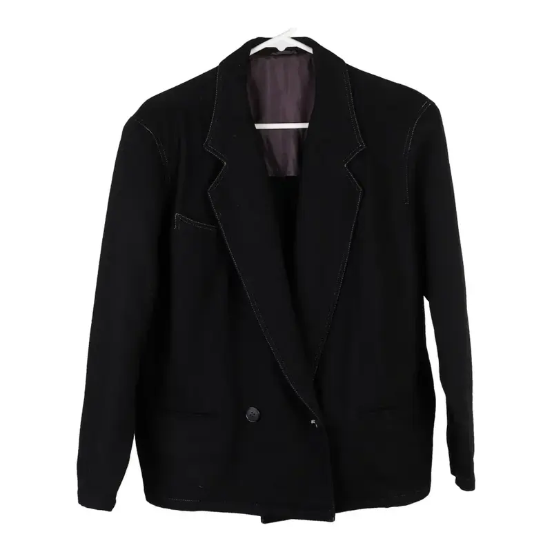 Unbranded Blazer - Large Black Wool