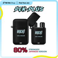 Pek Powerful Nasal Inhaler Essential Oil Japanese Version | Stay Alert for Long Drives, Study, and Work | Fight Fatigue & Dro...