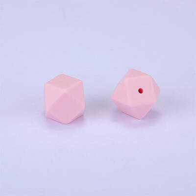Hexagonal Silicone Focal Beads