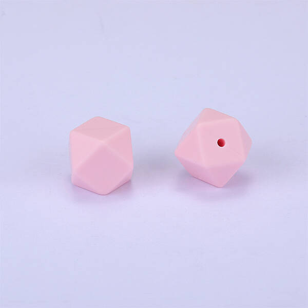 Hexagonal Silicone Focal Beads
