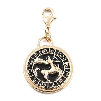 Tarot Alloy Enamel Pendant Decoration