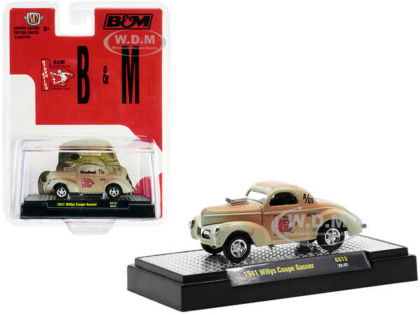1941 Willys Coupe Gasser Green (Weathered) \