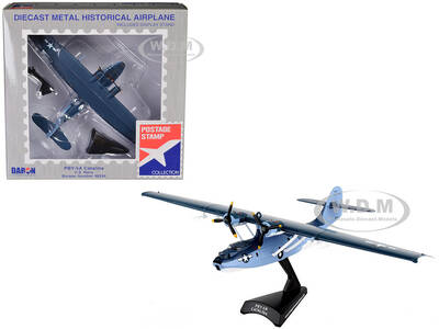 Consolidated PBY-5A Catalina Patrol Aircraft Bureau Number 48294 United States Navy 1/150 Diecast Model Airplane by Postage...