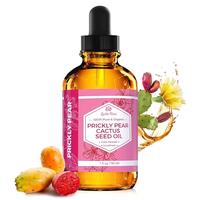 Leven Rose Prickly Pear Cactus Seed Oil - Vitamin-Rich Moisturizer for Skin & Hair Treatment – Nourishing Body Care for Com...