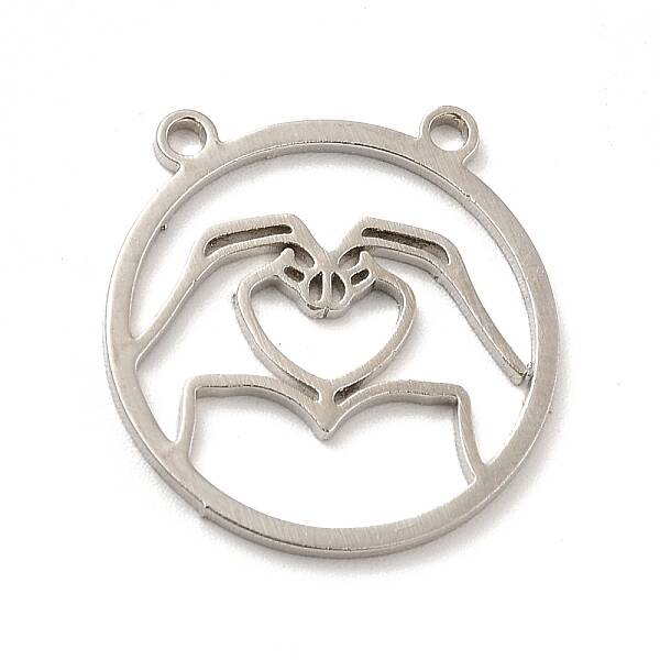 Non-Tarnish 201 Stainless Steel Outline Pendants
