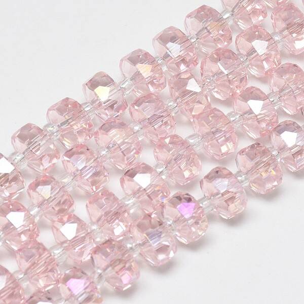 Electroplate Glass Beads Strands