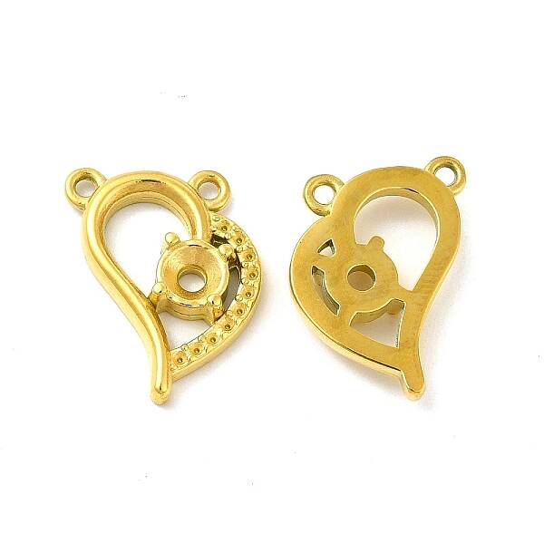 Ion Plating(IP) 304 Stainless Steel Pendant Rhinestone Settings