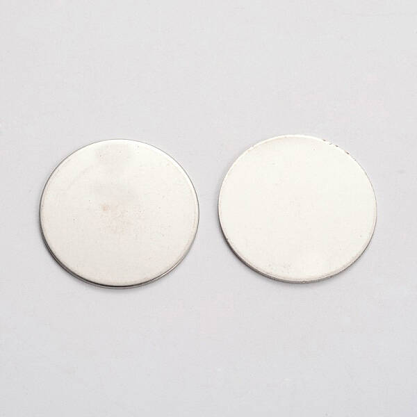 Tarnish Resistant 304 Stainless Steel Stamping Blank Tag Cabochons